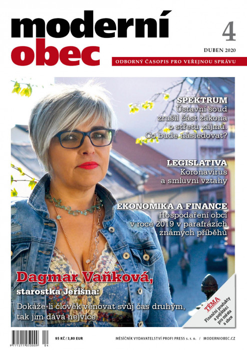 Obálka titulu Moderní obec - vydanie č. 4/2020