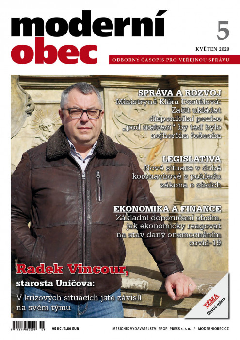 Obálka titulu Moderní obec - vydanie č. 5/2020