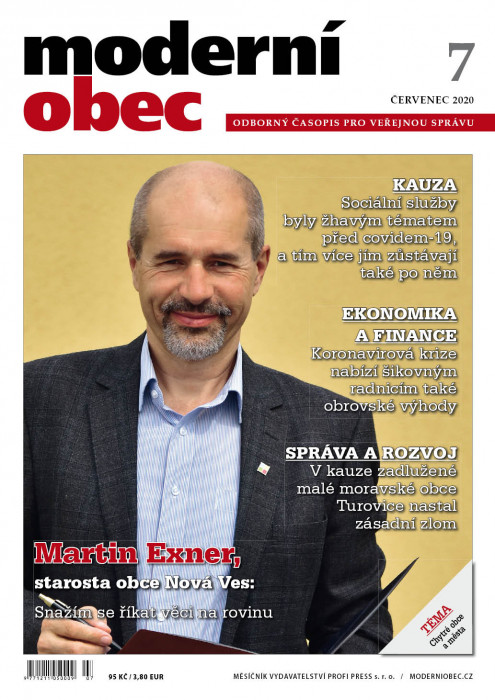 Obálka titulu Moderní obec - vydanie č. 7/2020