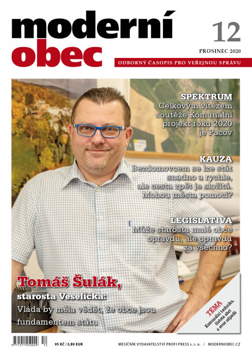 Obálka titulu Moderní obec - vydanie č. 12/2020