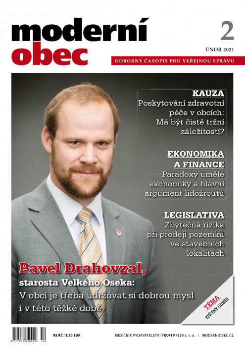 Obálka titulu Moderní obec - vydanie č. 2/2021