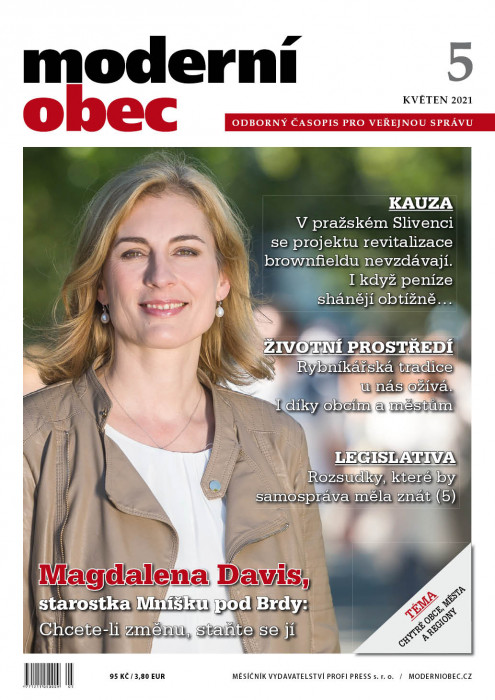Obálka titulu Moderní obec - vydanie č. 5/2021