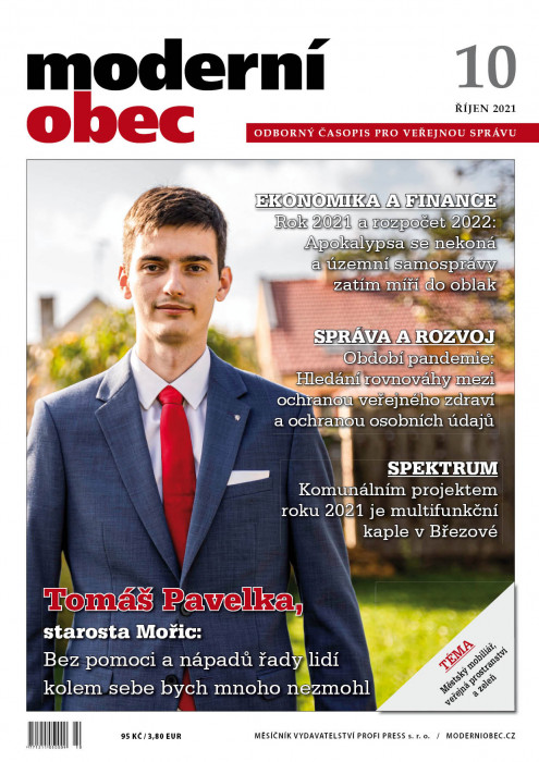 Obálka titulu Moderní obec - vydanie č. 10/2021