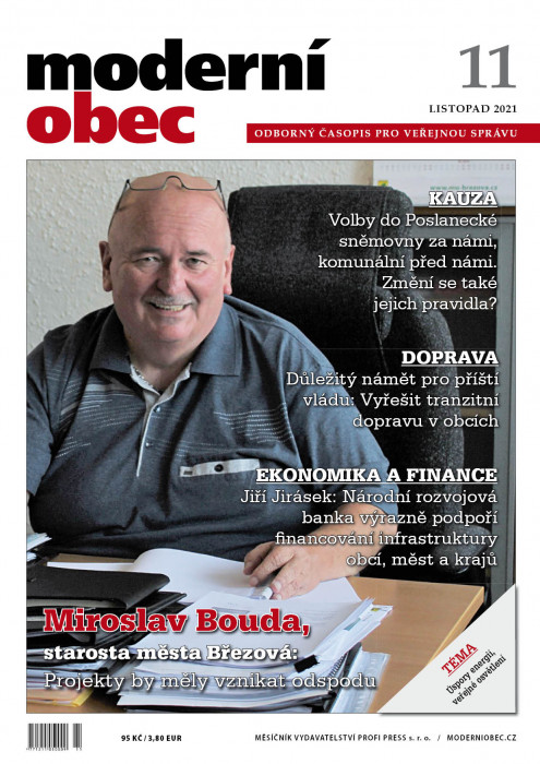 Obálka titulu Moderní obec - vydanie č. 11/2021