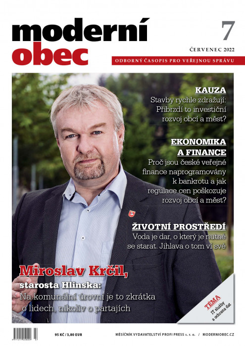 Obálka titulu Moderní obec - vydanie č. 7/2022
