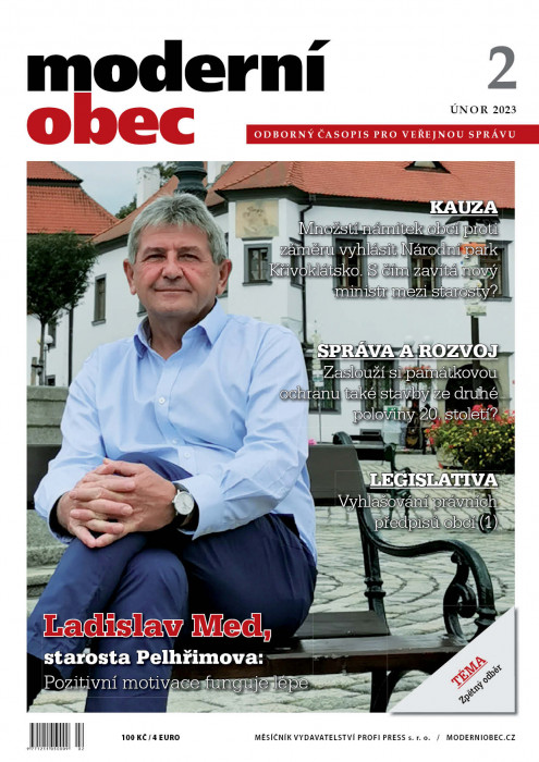 Obálka titulu Moderní obec - vydanie č. 2/2023