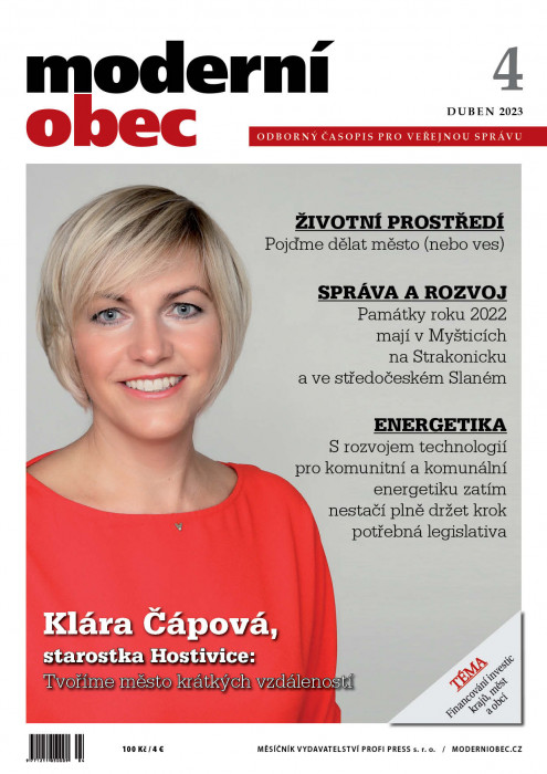 Obálka titulu Moderní obec - vydanie č. 4/2023