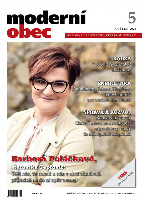 Obálka titulu Moderní obec - vydanie č. 5/2023