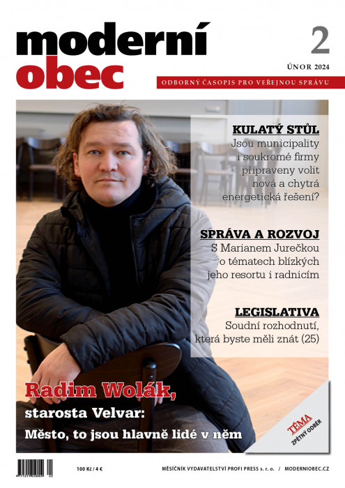 Obálka titulu Moderní obec - vydanie č. 2/2024