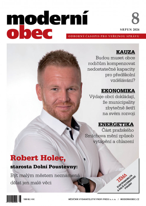 Obálka titulu Moderní obec - vydanie č. 8/2024