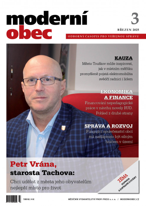 Obálka titulu Moderní obec - vydanie č. 3/2025