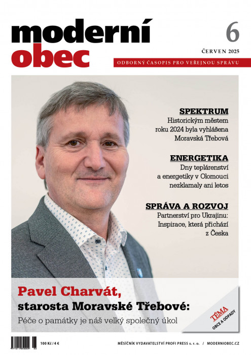 Obálka titulu Moderní obec - vydanie č. 6/2025