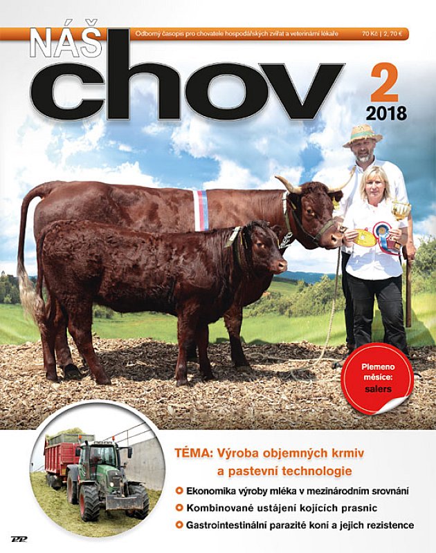 Obálka titulu Náš chov - vydanie č. 2/2018