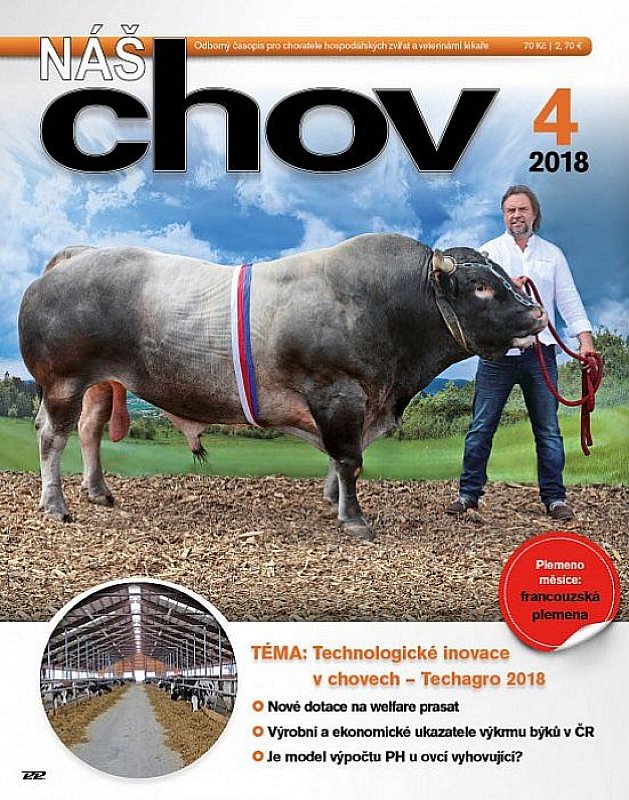 Obálka titulu Náš chov - vydanie č. 4/2018