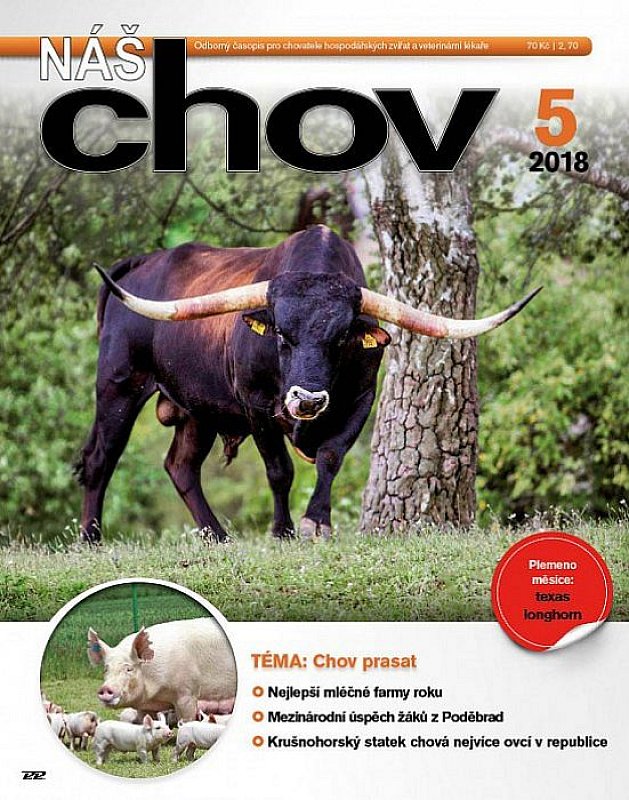Obálka titulu Náš chov - vydanie č. 5/2018