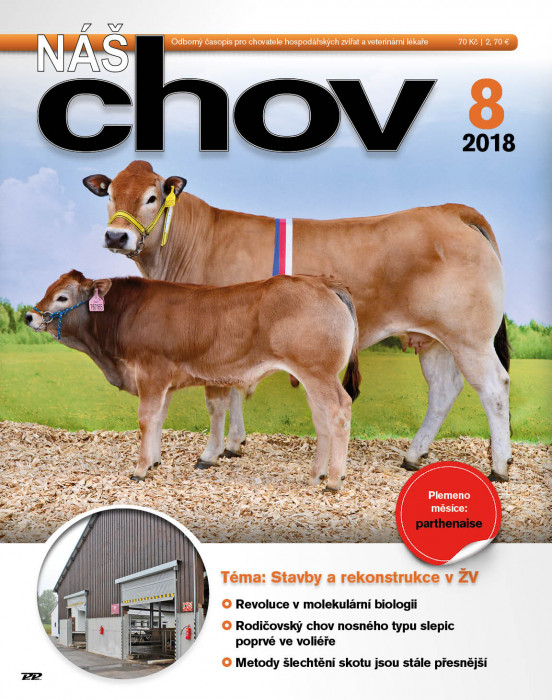 Obálka titulu Náš chov - vydanie č. 8/2018