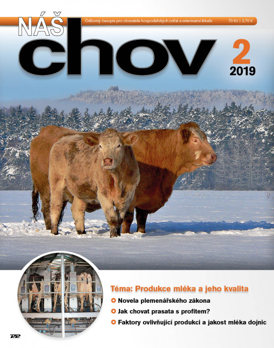 Obálka titulu Náš chov - vydanie č. 2/2019