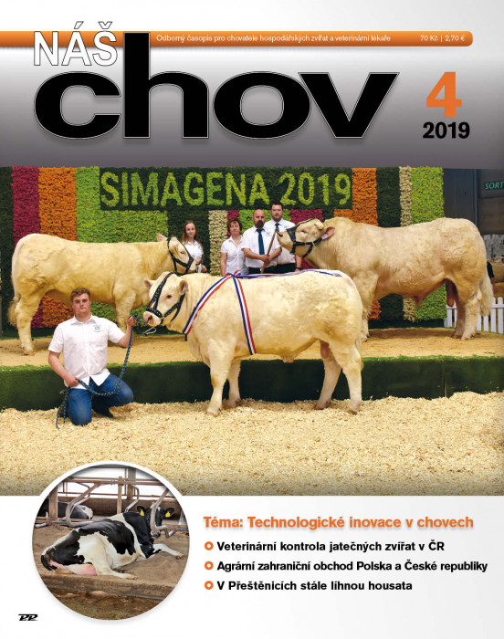 Obálka titulu Náš chov - vydanie č. 4/2019