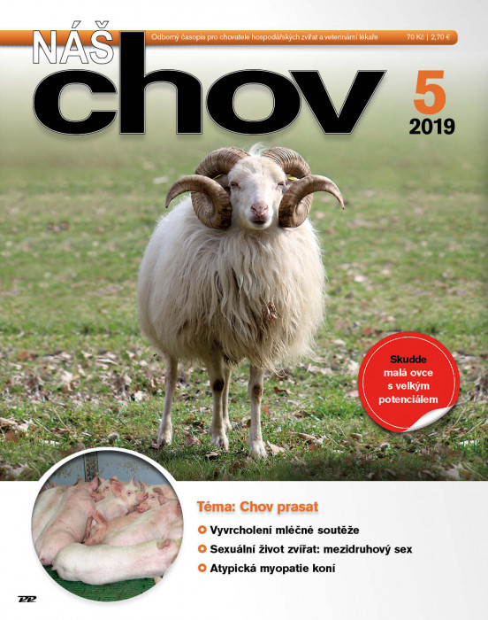 Obálka titulu Náš chov - vydanie č. 5/2019