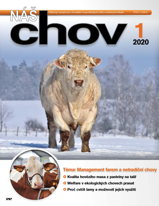 Obálka titulu Náš chov - vydanie č. 1/2020