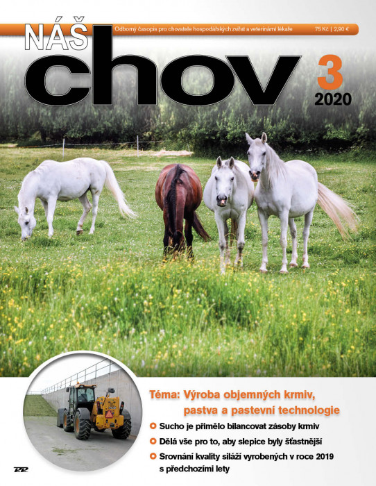 Obálka titulu Náš chov - vydanie č. 3/2020