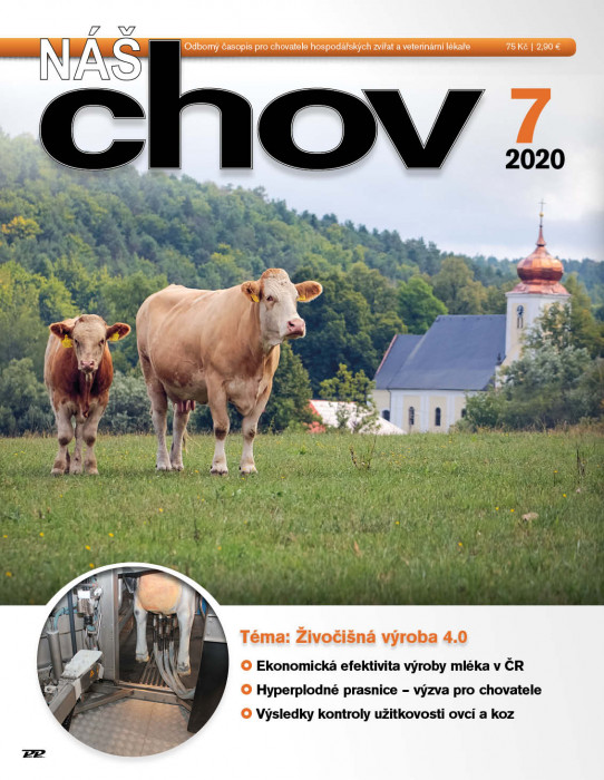 Obálka titulu Náš chov - vydanie č. 7/2020