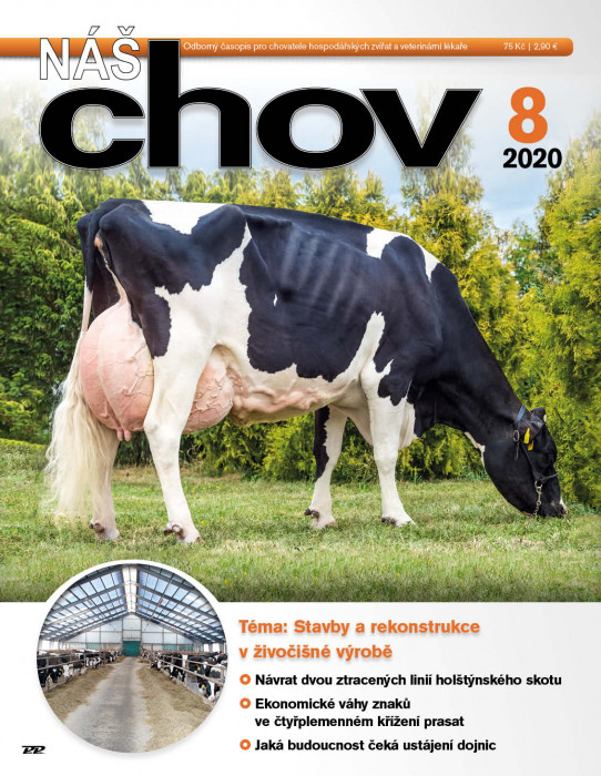 Obálka titulu Náš chov - vydanie č. 8/2020