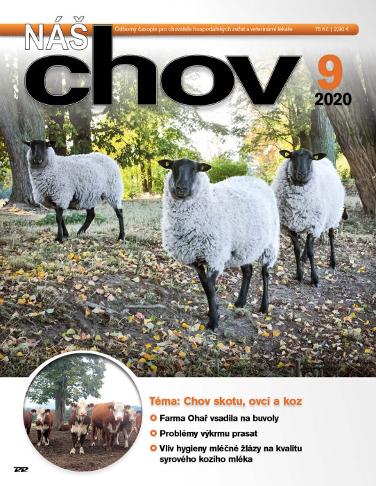 Obálka titulu Náš chov - vydanie č. 9/2020