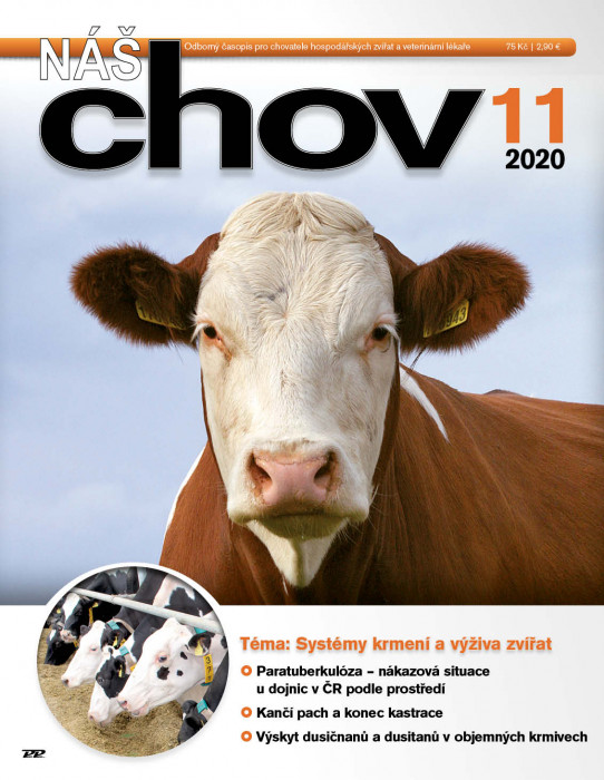 Obálka titulu Náš chov - vydanie č. 11/2020