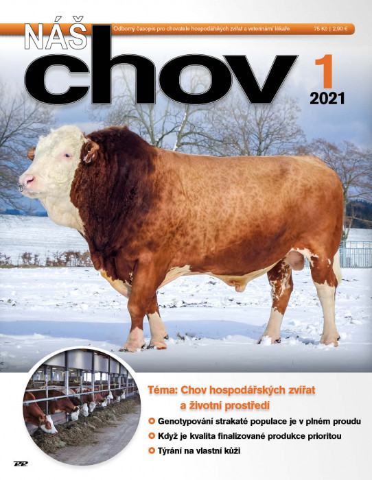 Obálka titulu Náš chov - vydanie č. 1/2021