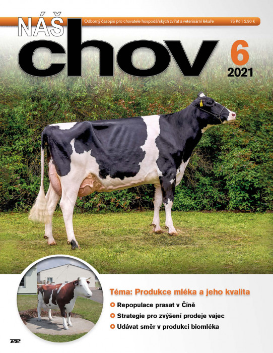Obálka titulu Náš chov - vydanie č. 6/2021