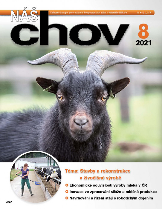 Obálka titulu Náš chov - vydanie č. 8/2021