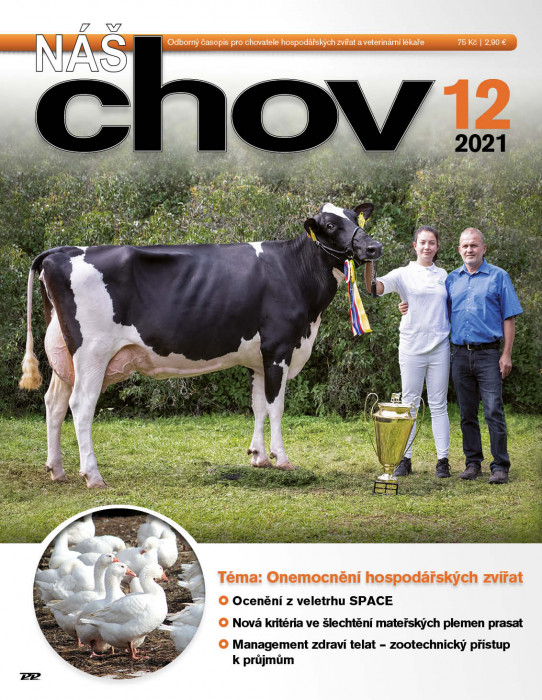 Obálka titulu Náš chov - vydanie č. 12/2021