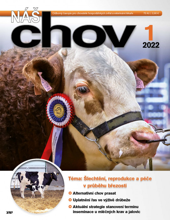 Obálka titulu Náš chov - vydanie č. 1/2022