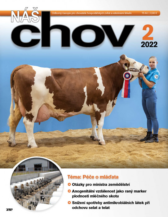 Obálka titulu Náš chov - vydanie č. 2/2022