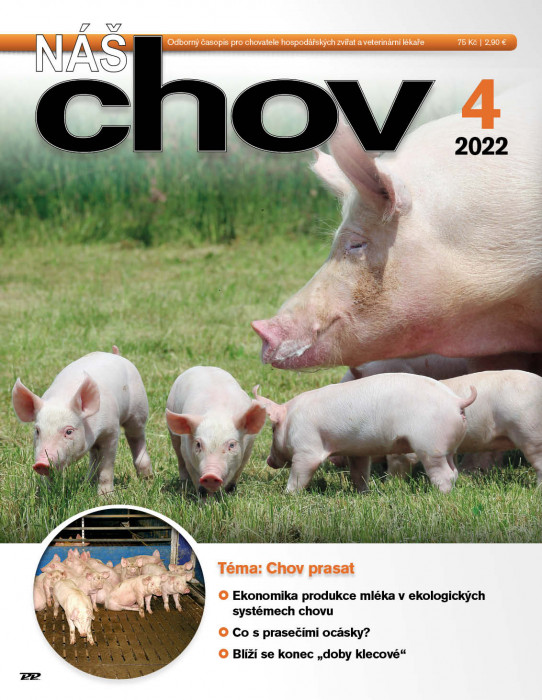Obálka titulu Náš chov - vydanie č. 4/2022