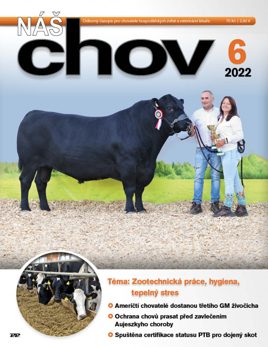 Obálka titulu Náš chov - vydanie č. 6/2022