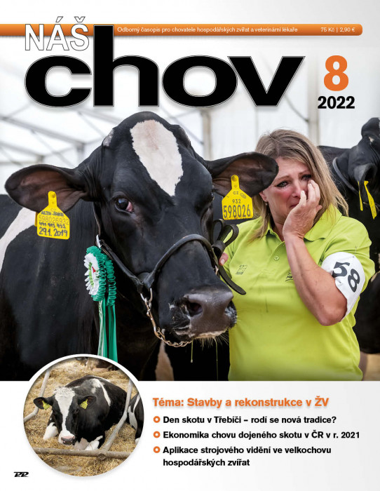 Obálka titulu Náš chov - vydanie č. 8/2022