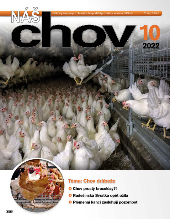 Obálka titulu Náš chov - vydanie č. 10/2022