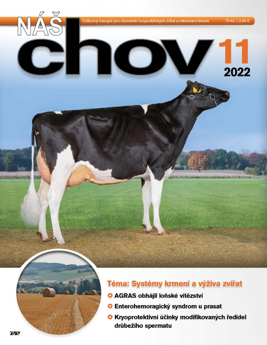 Obálka titulu Náš chov - vydanie č. 11/2022