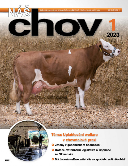 Obálka titulu Náš chov - vydanie č. 1/2023