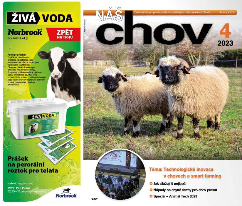 Obálka titulu Náš chov - vydanie č. 4/2023