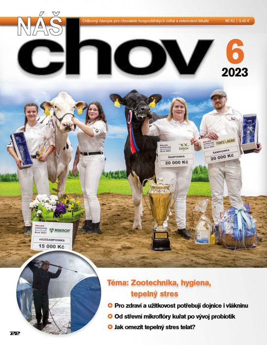 Obálka titulu Náš chov - vydanie č. 6/2023