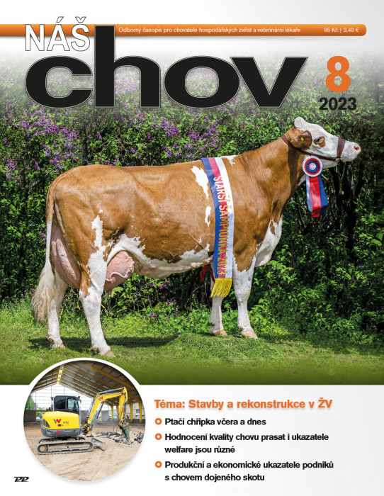 Obálka titulu Náš chov - vydanie č. 8/2023