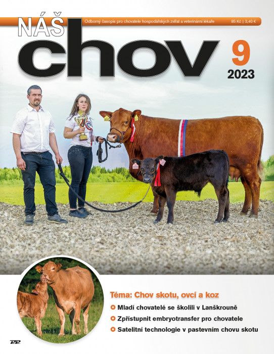 Obálka titulu Náš chov - vydanie č. 9/2023