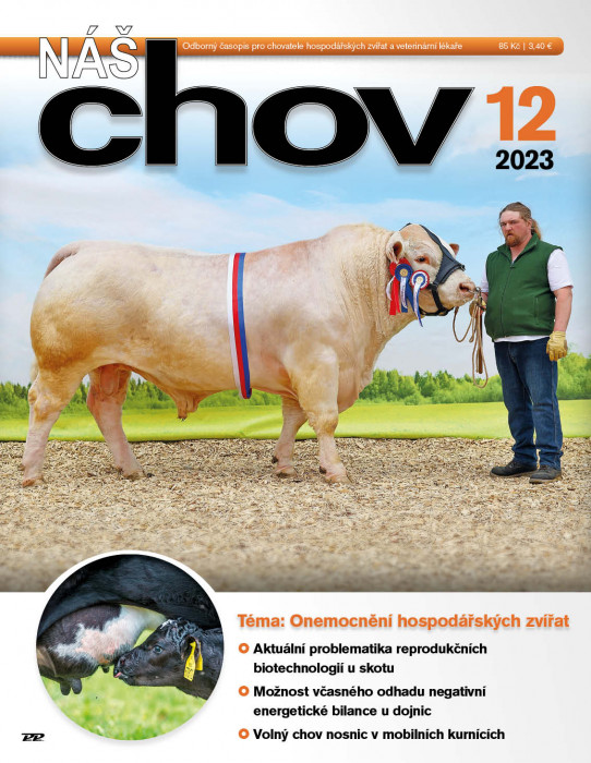 Obálka titulu Náš chov - vydanie č. 12/2023