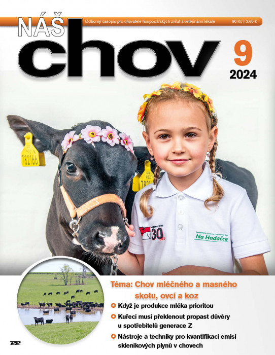 Obálka titulu Náš chov - vydanie č. 9/2024