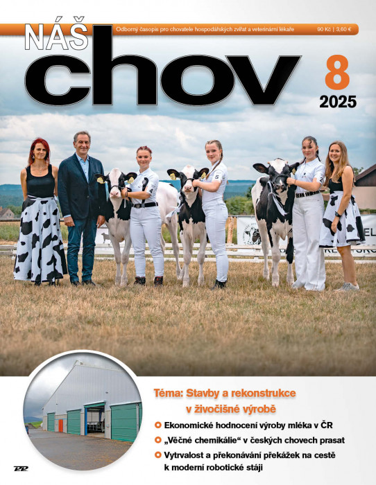 Obálka titulu Náš chov - vydanie č. 8/2025