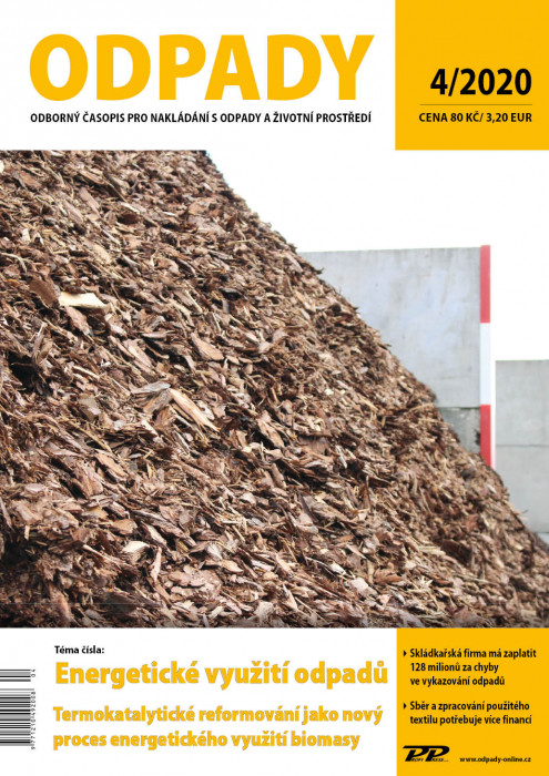 Obálka titulu Odpady - vydanie č. 4/2020