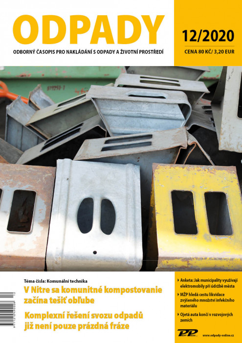 Obálka titulu Odpady - vydanie č. 12/2020